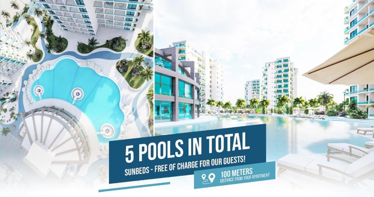 Sophia Pool Apartments In Caesar Blue Resort Including Breakfast Till 4Pm, Gym, 5 Swimming Pools, Sauna, Hammam, Kids' Club Available Perivolia tou Trikomou 外观 照片